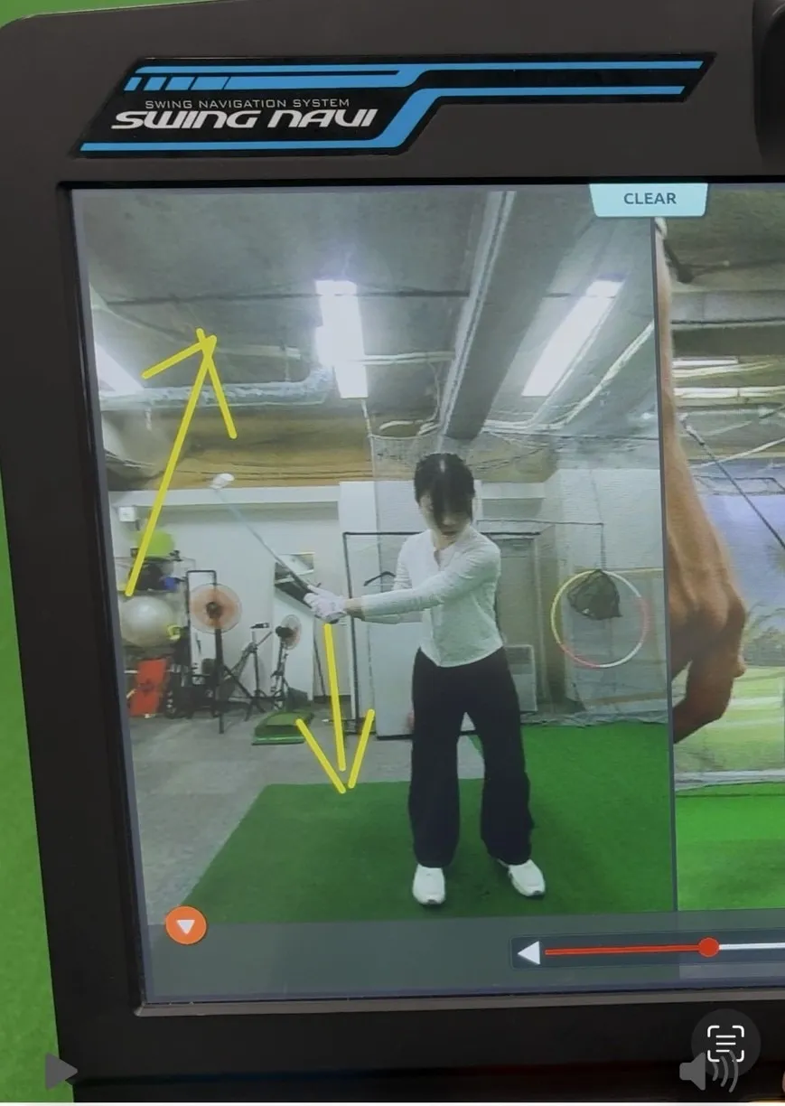 【レッスン7回目】テイクバック時のクラブが”たわむ”感覚を掴む